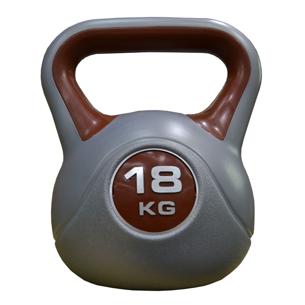 Vin-Bell Vinyl Einhandhantel 18 kg mit dreieckigem Griff Produktbild 
