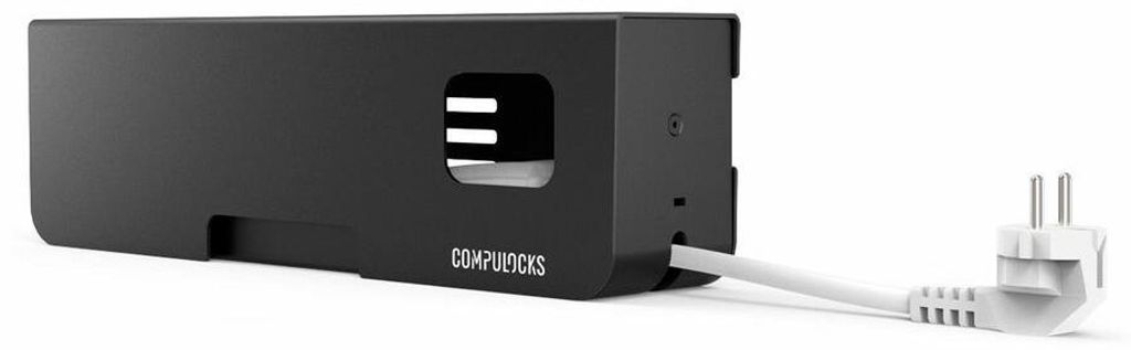Compulocks Security Power Strip EU 5 plugs Black - Steckdosenleiste - abgesichert - Europa - Schwarz