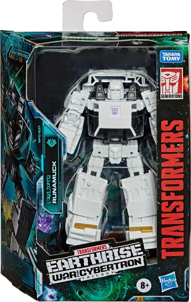 Transformers Runamuck Earthrise Deluxe : Robot Transformable 16 Pas