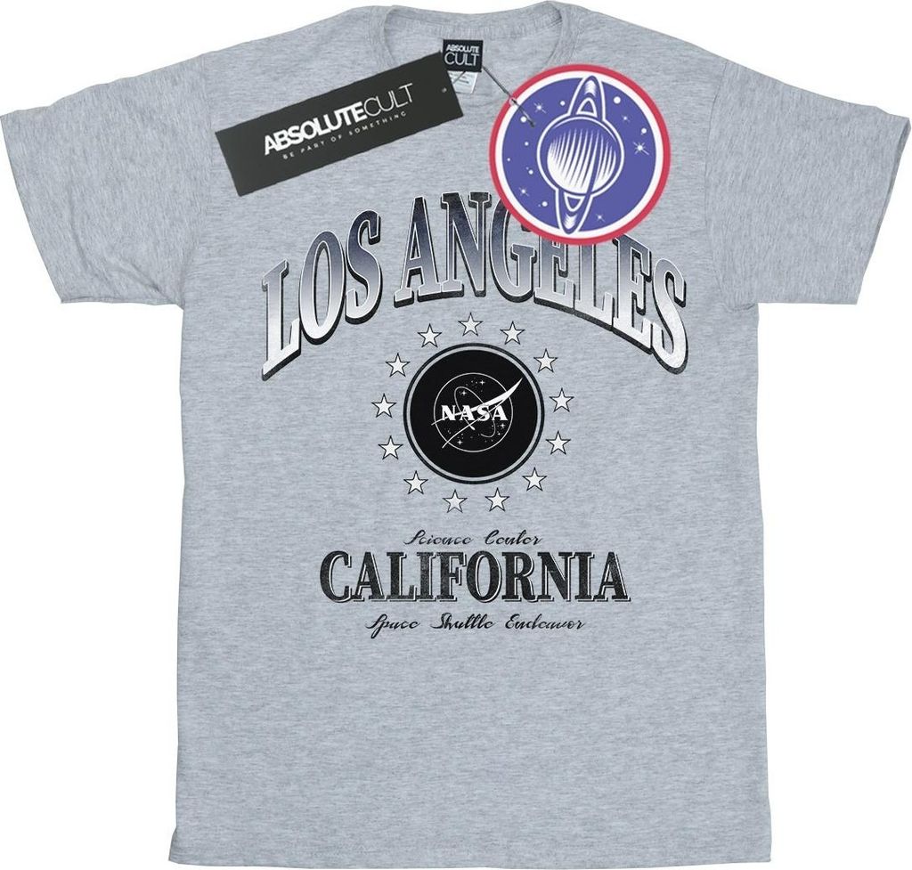 NASA - "California Science Centre" T-Shirt für Herren BI52275 (3XL) (Grau)