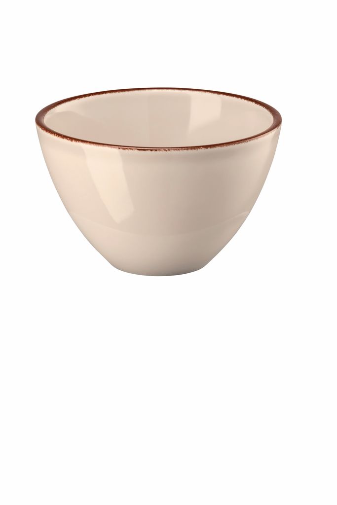 Rosenthal Bowl 13 cm Profi Casual Shell Porzellan Grau-Braun 10660-405404-10562