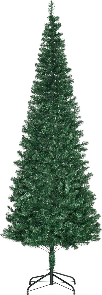 Sapin de Noël artificiel vert 200 cm - Décoration réaliste haut de gamme