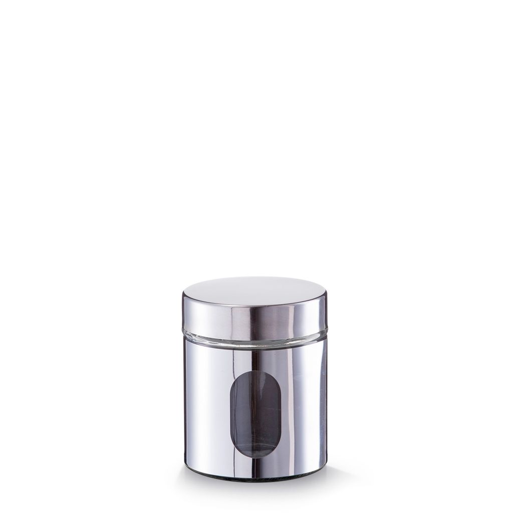 Zeller Vorratsglas, 500 ml, Edelstahl Ø10,2x12,5 Produktbild 