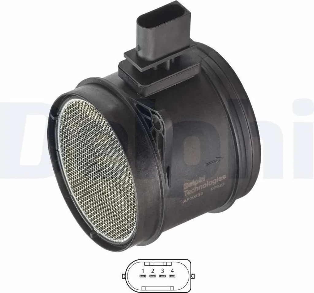 Débitmètre d'air DELPHI AF10533-12B1 pour BMW Série 3 E90 E92 et X5