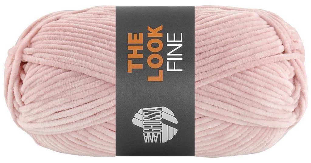 Lana Grossa THE LOOK FINE 50 g feines und samtig weiches Produktbild 