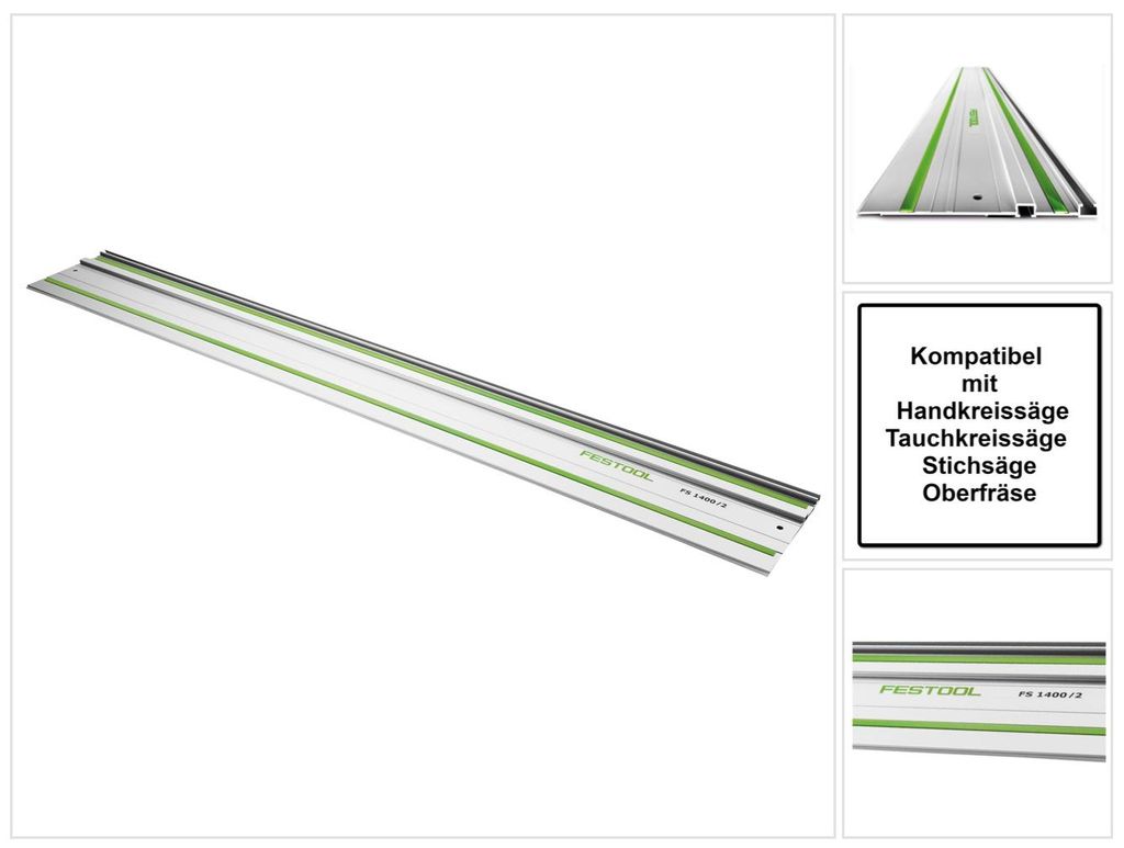 Festool FS 1080/2 geleidingsrail 1080 mm ( 491504 ) voor Productafbeelding 