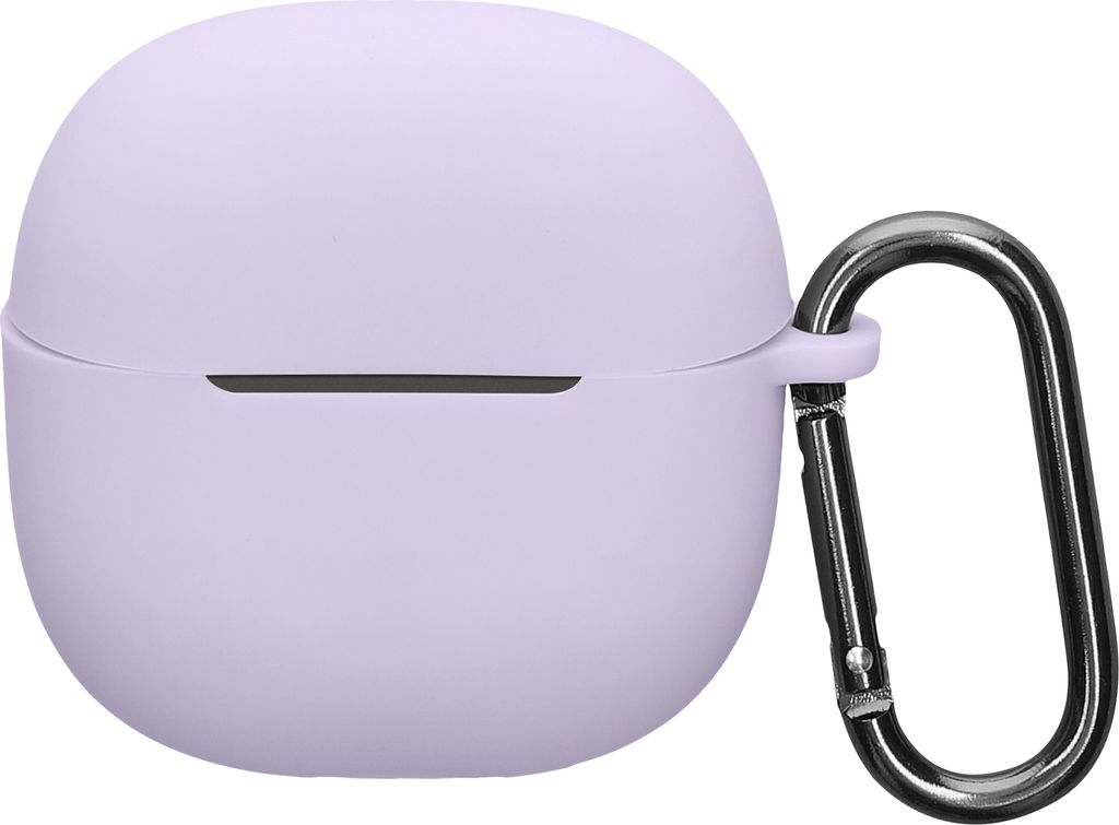 kwmobile Hülle kompatibel mit Xiaomi Redmi Buds 6 Lite Kopfhörer - Silikon Schutzhülle Etui Case Cover Schoner in Lavendel