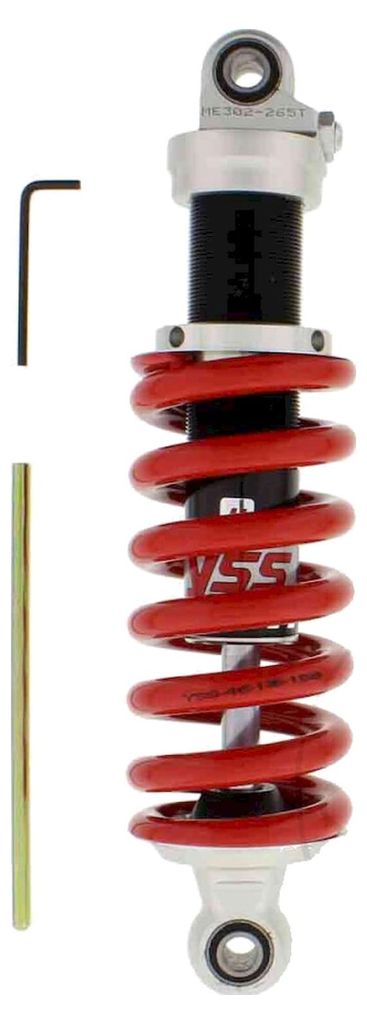 Federbein für Honda CBR 125 R 80 kmh Baujahr 2012-2015 von YSS ME302-265T-10-85 - Neu