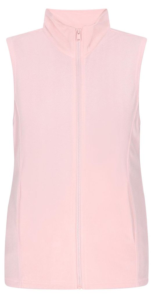 Sportliche Damen Weste in Rosa, Größe XXL, schmal geschnitten, mit Stehkragen und Reißverschluss