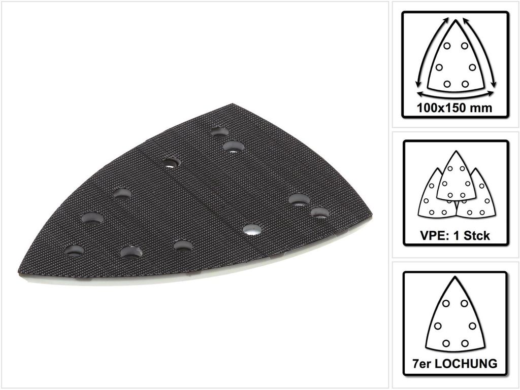 Patin de ponçage Festool SSH-STF-Delta 100x150/7 ( 493723 ) Image du produit 