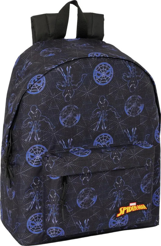 Cartable Spider-Man Attack Noir Finie la Douleur au Dos des Écoliers