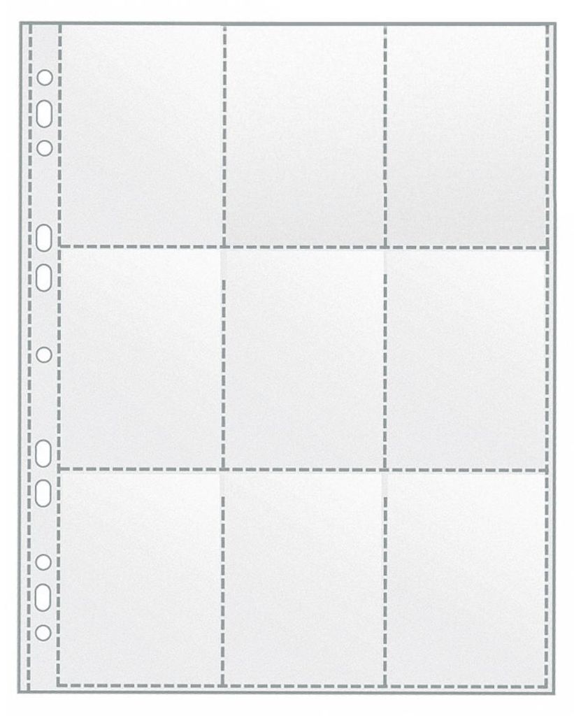 VELOFLEX Sammelhülle - DIN A4 - PP - 9 Taschen - glasklar - Produktbild 