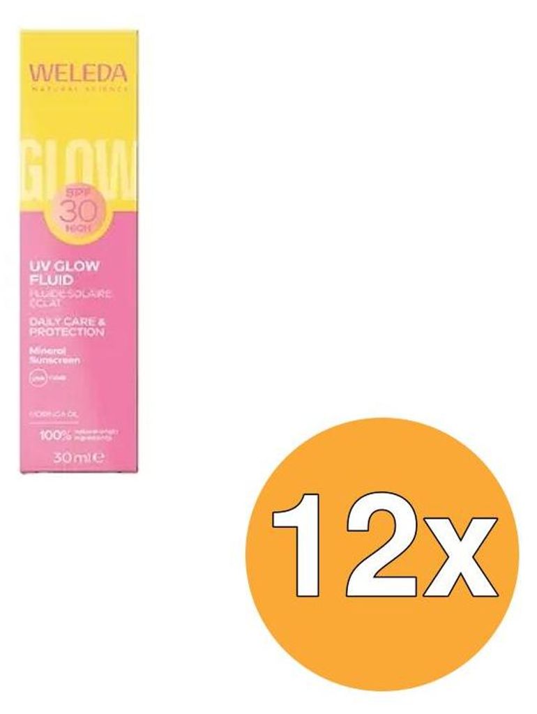 12x Weleda Sonnenschutzfluid LSF 30 (30 ml)