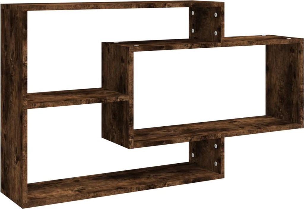 vidaXL Nástěnná police Smoked Oak 104x20x58,5 cm výrobek ze Obrázek produktu 