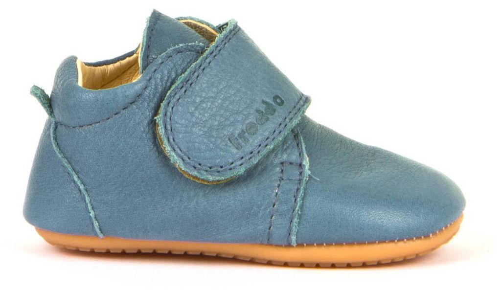 Chaussons Premier Pas Froddo - Cuir Souple - Semelle Caoutchouc - Bébé Apprentissage Marche