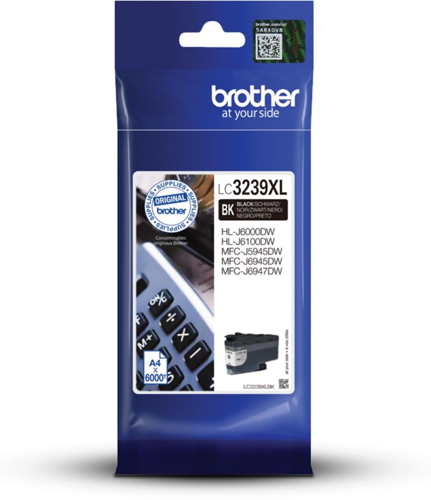 Brother LC3239XLBK - Rendement élevé - noir - original - Image du produit 
