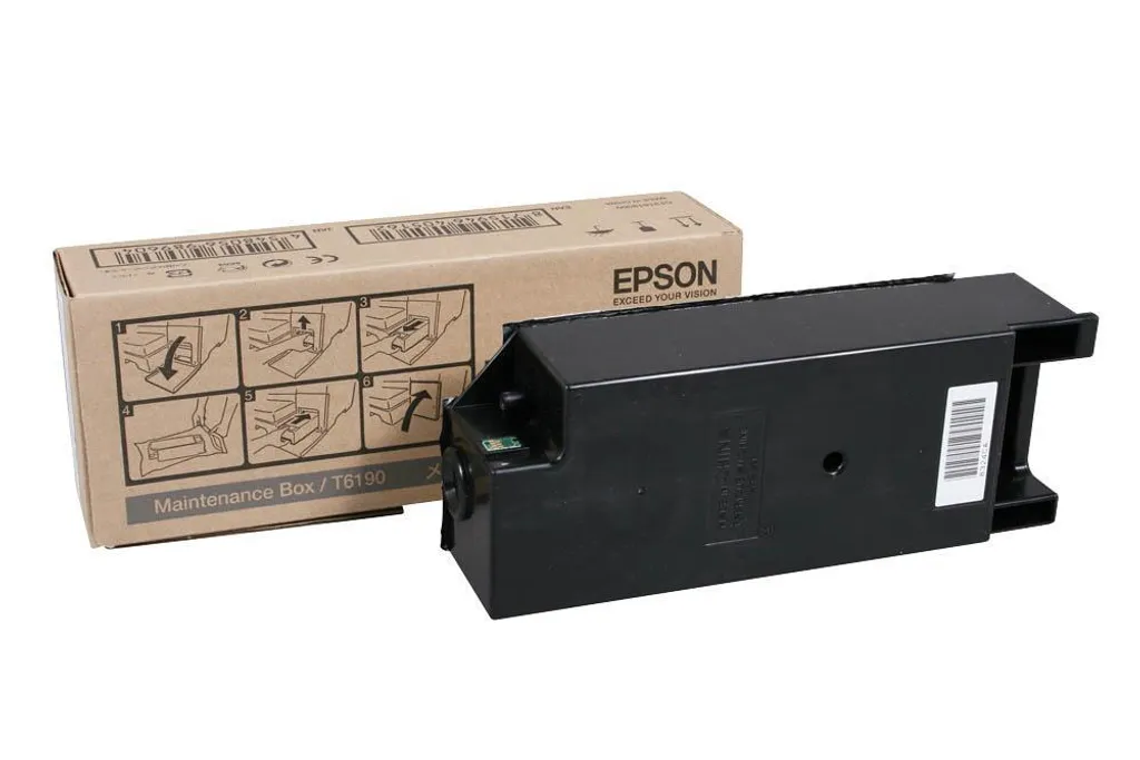 Réservoir d'entretien Epson T6190 original pour imprimante Stylus Pro