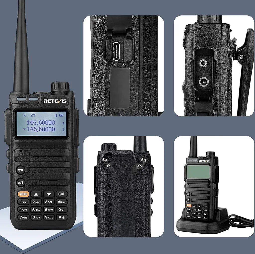 Radio portable 2 voies Retevis RA685 pour débutant sans interférences