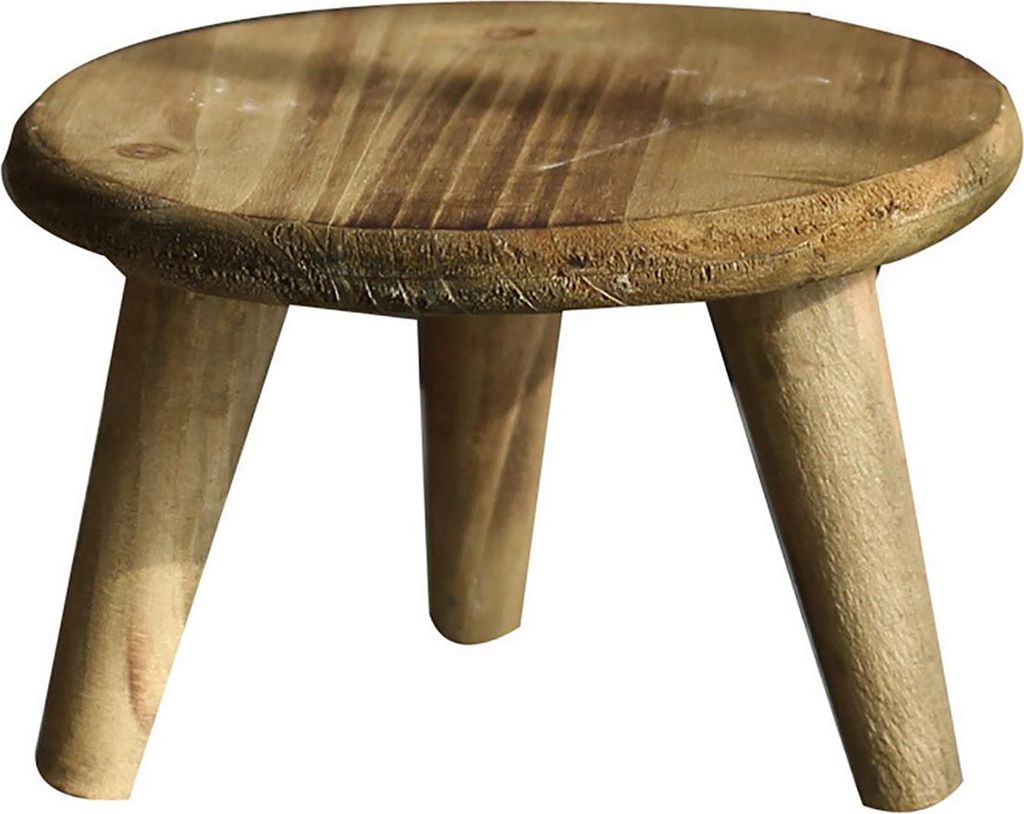 Blumentopfhalter aus Holz für Garten und Balkon