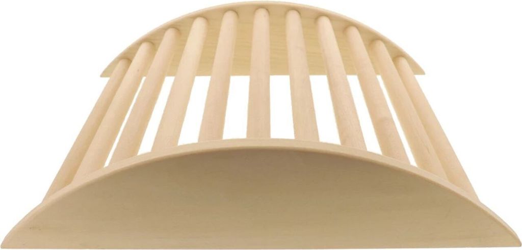 Sauna Beinstütze Buchenholz Produktbild 