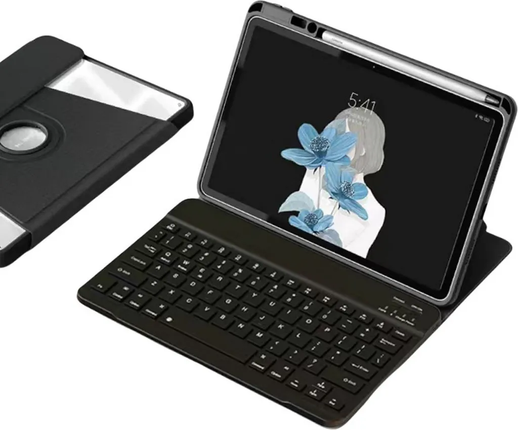 Custodia Tastiera SM-X700/X706 per Samsung Tab S8 - Bluetooth 360°