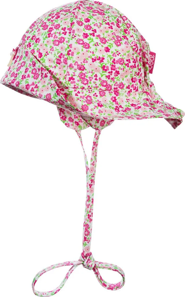 Cappellino Bimba Döll Rosa a Fiori: Protezione UV e Massimo Comfort