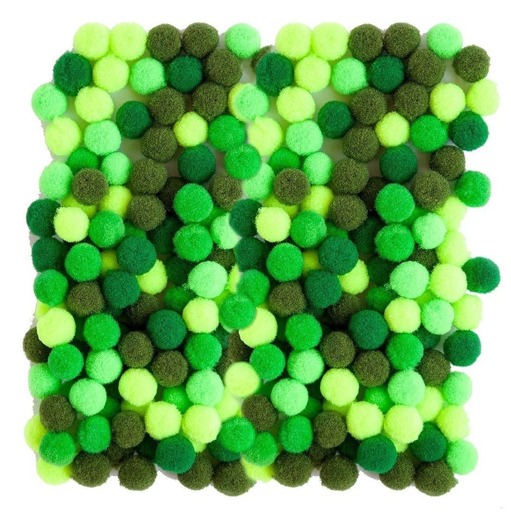 dp Craft Pompony poliestrowe 1cm - 120szt. do prac Obrázek produktu 