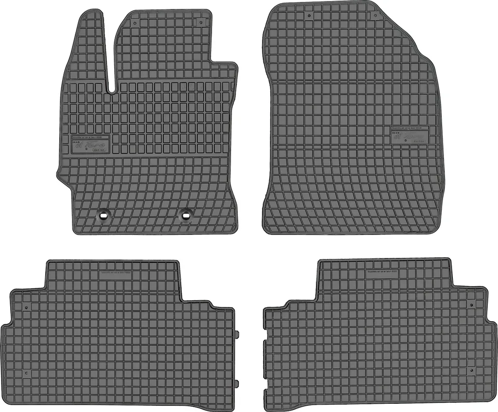 Tappetini Frogum ET411081 Toyota Verso 2009-2018 | Gomma su Misura