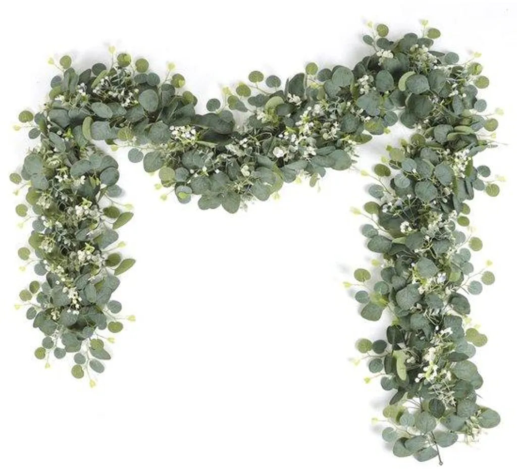 Guirlande Eucalyptus Artificielle : Déco Verte sans Entretien ni Fleurs