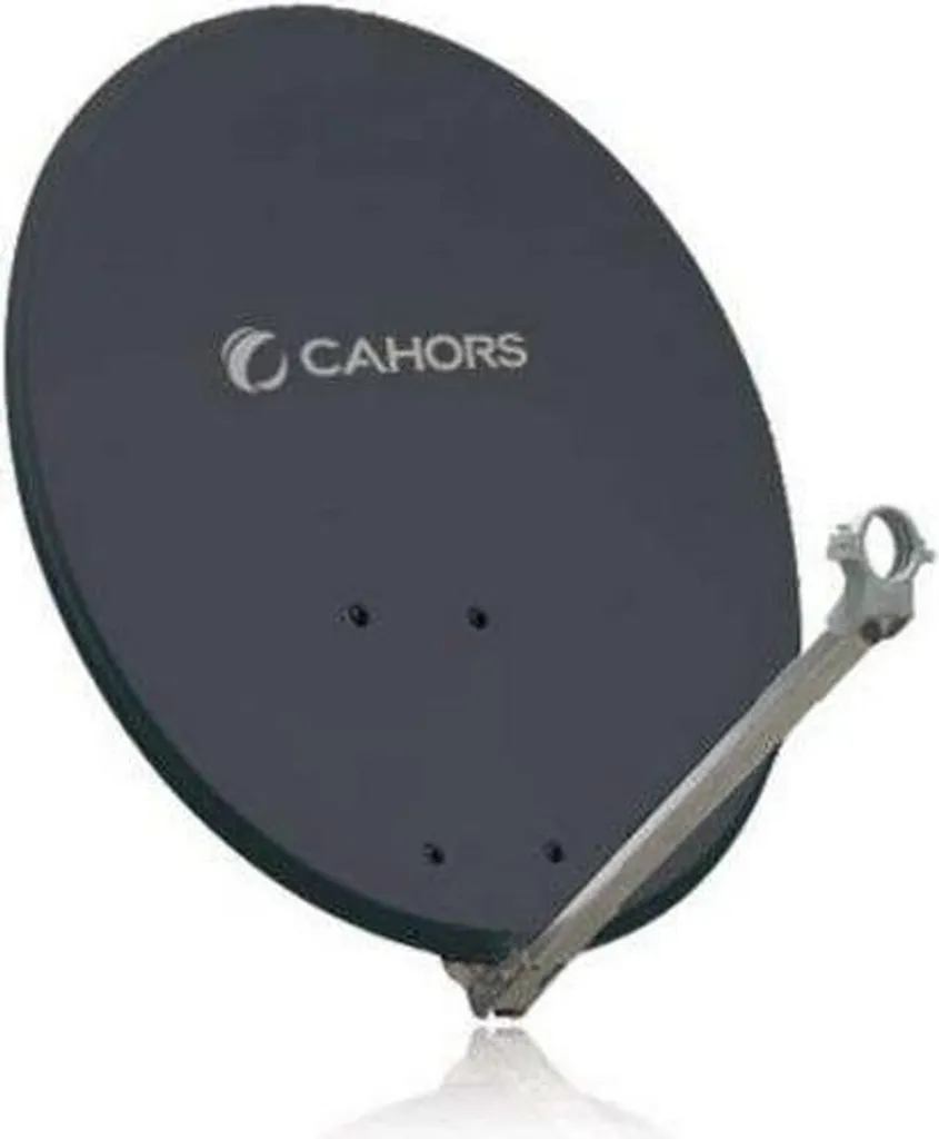 Antenne parabolique 80cm grise Cahors 141206R13 pour réception satellite