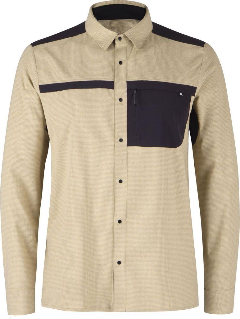 Montura MIX L/S Shirt - Herren Langarm-Outdoor-Hemd, Farbe:036-DESERT BEIGE, Größe:XL