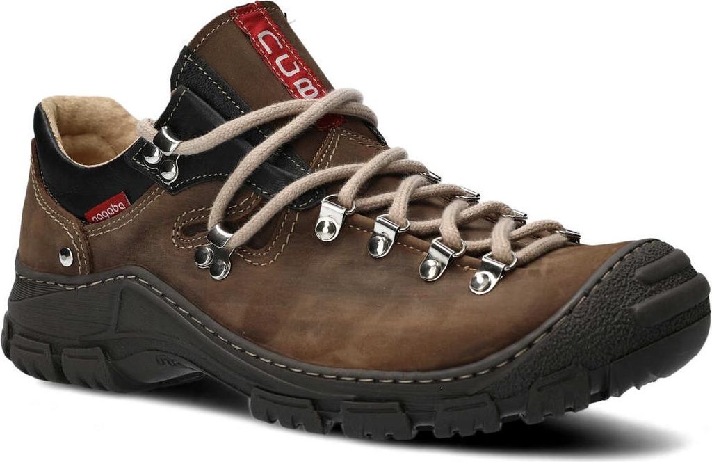 nagaba Wanderschuhe Herren Lederschuhe Trekkingschuhe Frauen, Olivgrün, 48