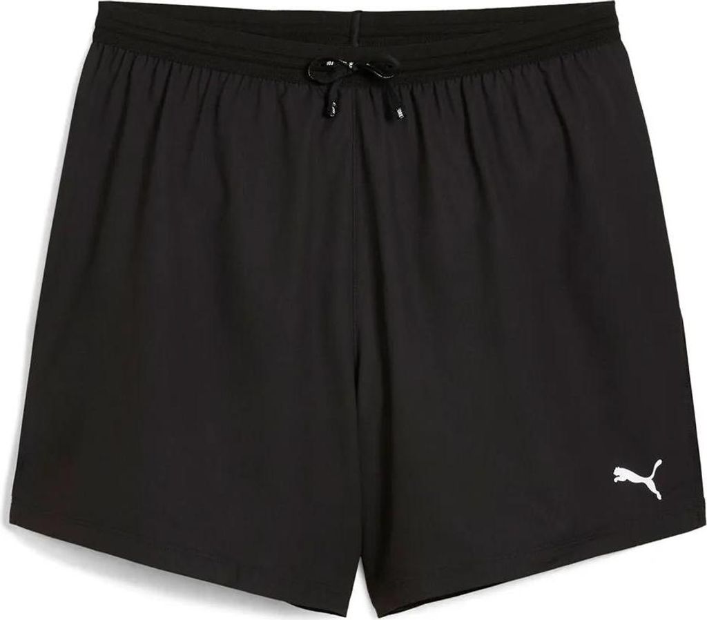 Puma M RUN ULTRAWEAVE 5” SHORT - schwarz, Größe:M