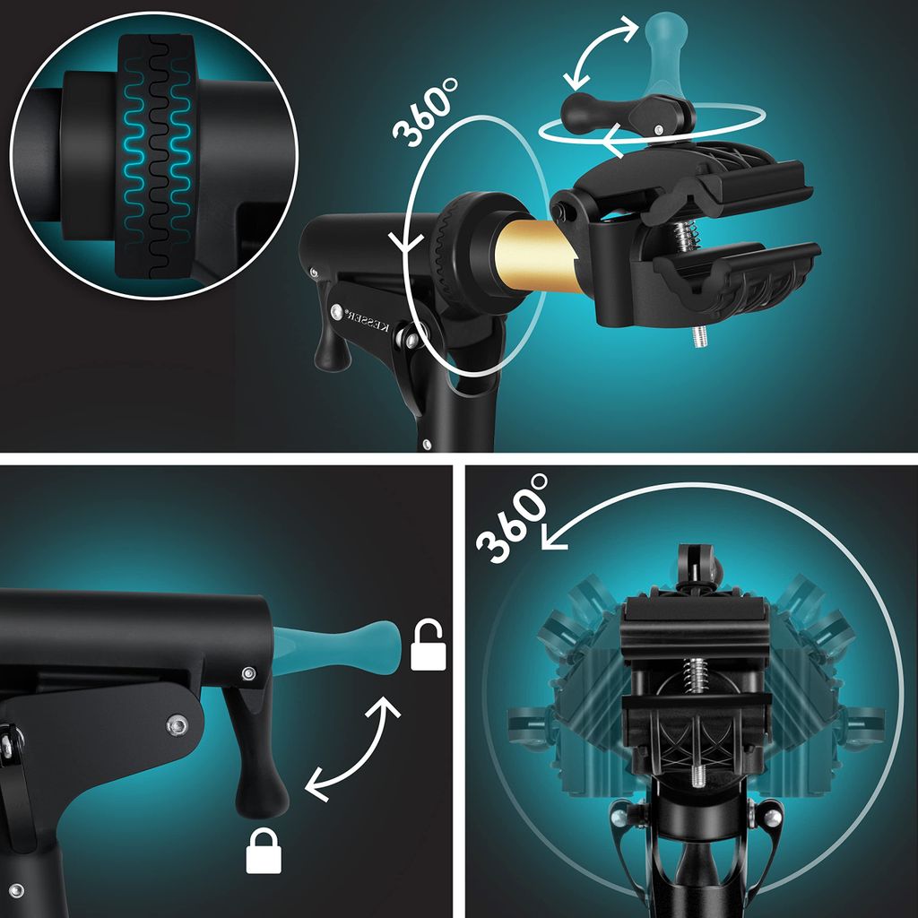KESSER® Fahrradmontageständer Profi Reparaturständer Produktbild 14