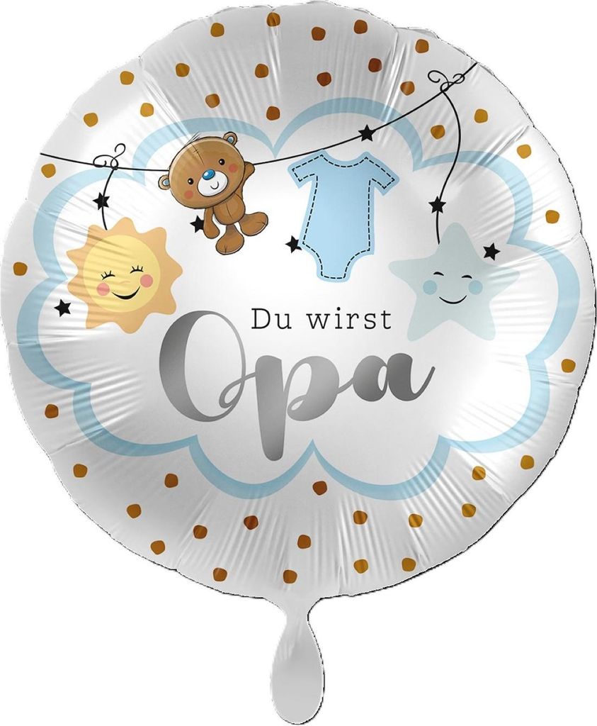 18"/Ø43cm Folienballon "Du wirst Opa"