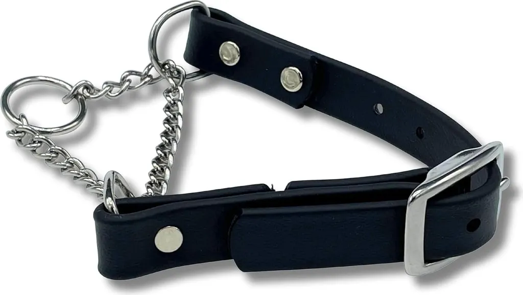 Collier Chien Anti-Évasion Martingale en Biothane - Fini la Rouille !