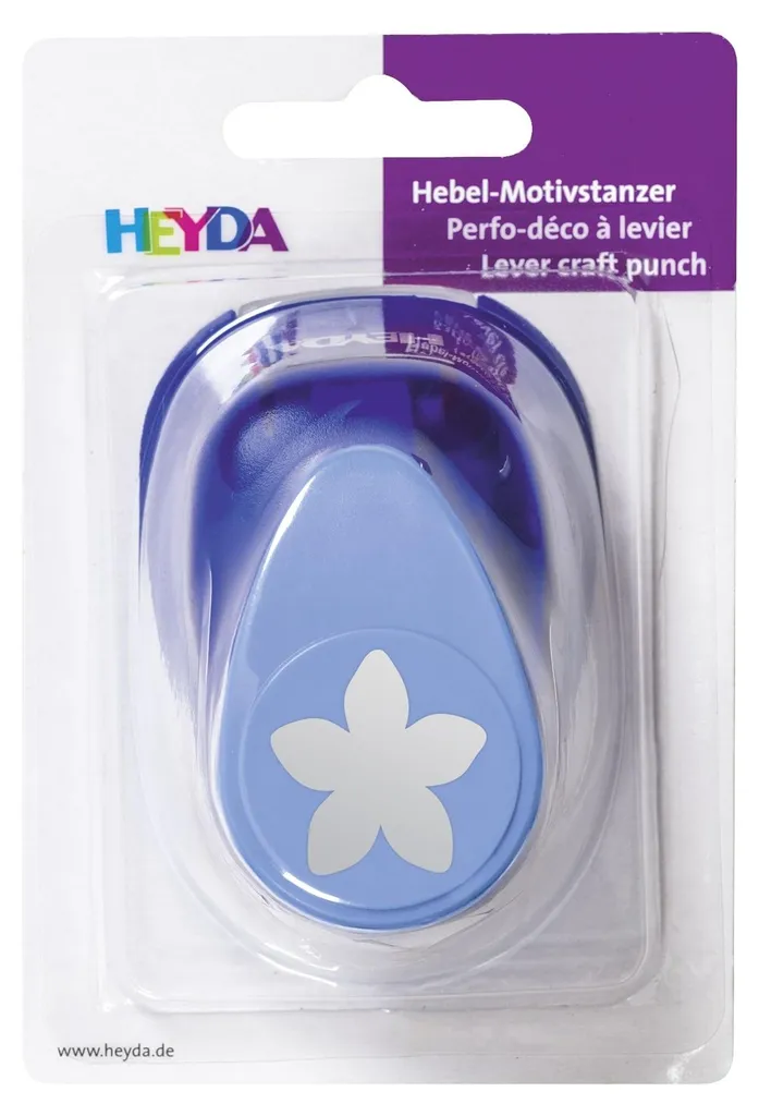 Perforatrice à motif fleur robuste Heyda avec découpe précise et nette - 3