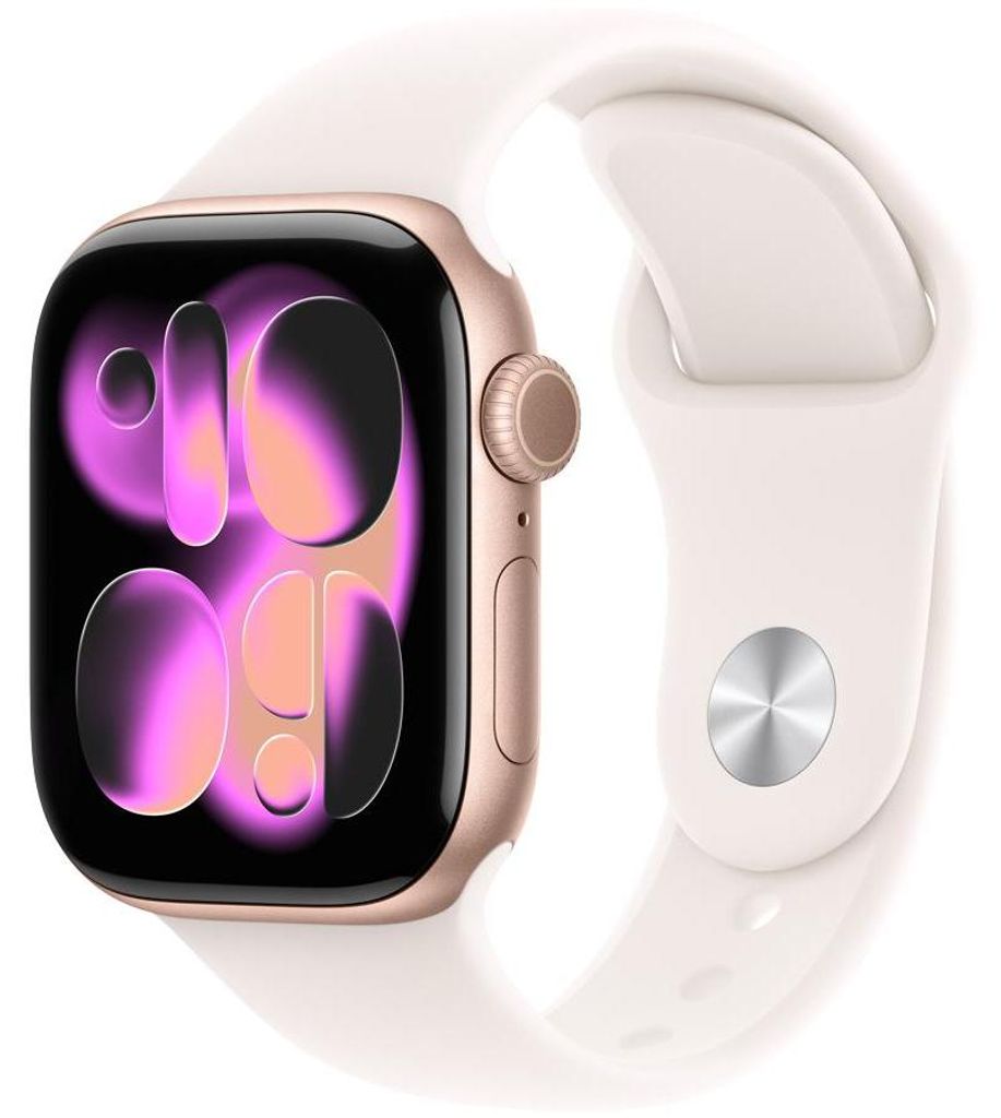 Apple Watch Series 11 GPS 42mm Rose Gold Aluminium Case Produktbild 