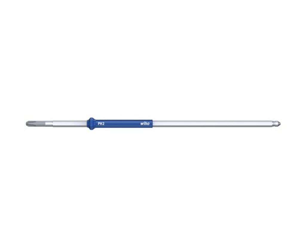 Wiha Wechselklinge Phillips für Drehmoment-Schraubendreher mit Längsgriff PH000 x 175 mm (10127)