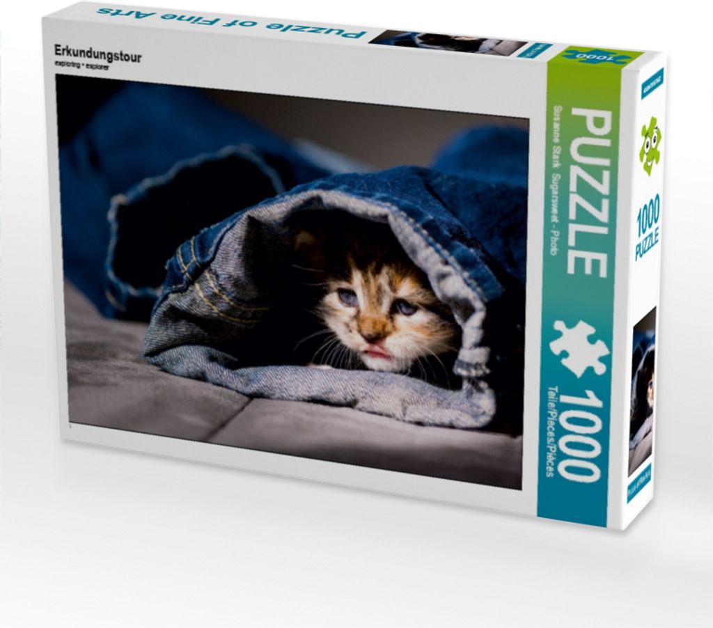 Calvendo Erkundungstour 1000 Teile Puzzle quer 640x480mm, Stark Sugarsweet - Photo Susa; 7395251