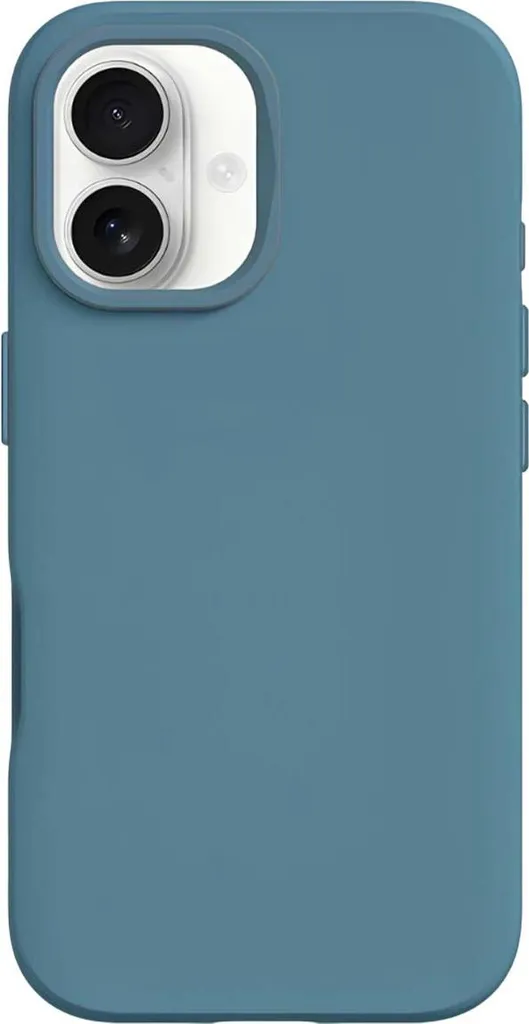 Coque iPhone 16 RhinoShield SolidSuit Bleu Idéale pour un usage Actif
