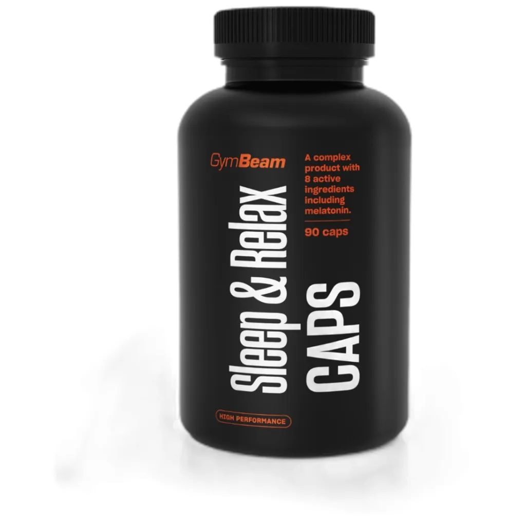 Gymbeam Sleep & Relax - 120 Capsules pour un Sommeil Profond et Réparateur