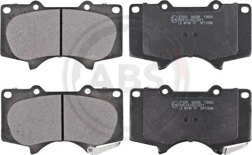 Plaquettes de frein pour Land Cruiser et Pajero - Idéal conduite 4x4