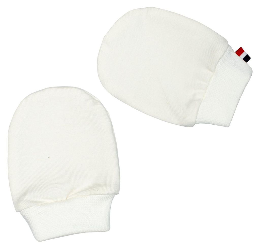 Babyfäustlinge Jeanne - Naissance - Ecru | by SEVIRA KIDS