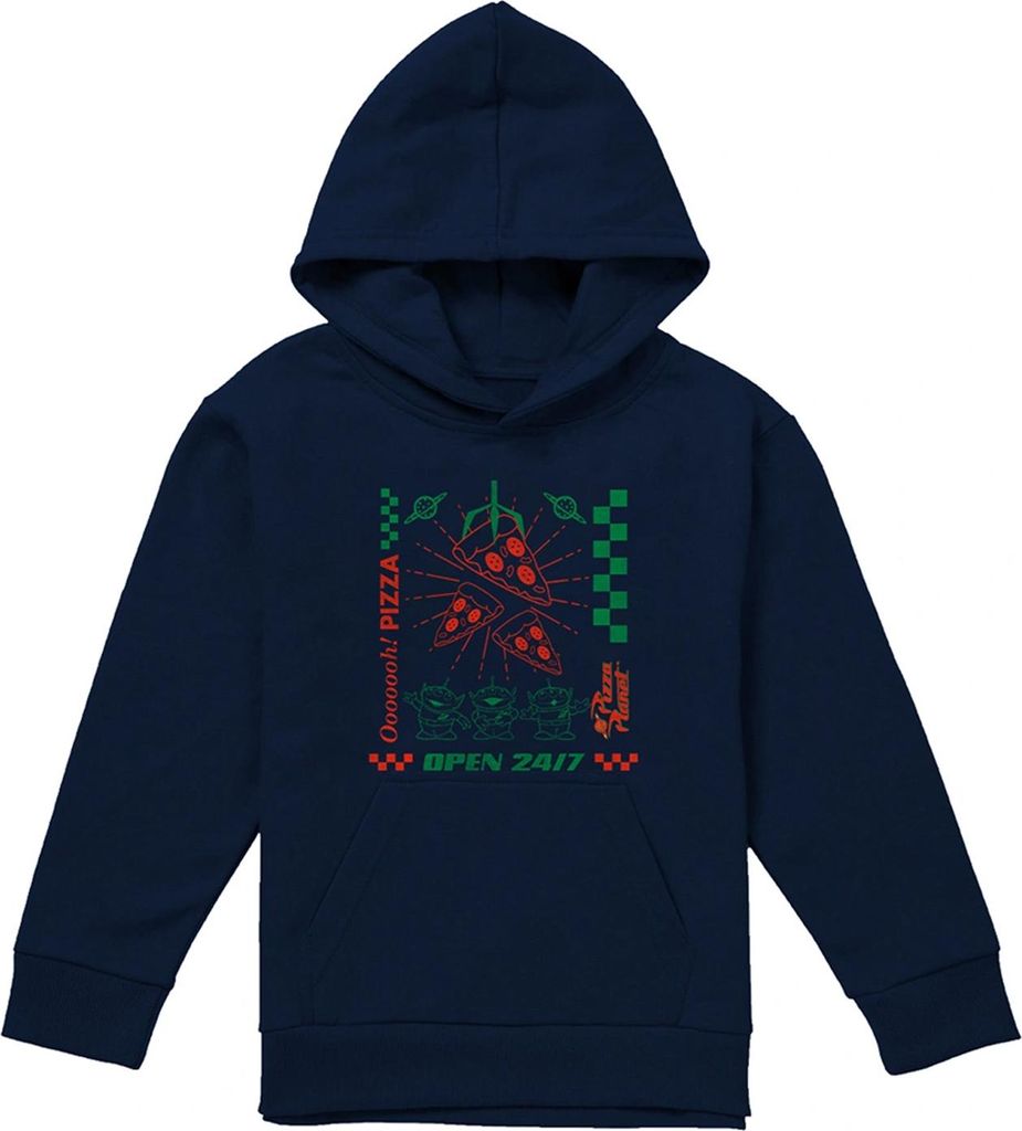 Toy Story - "Pizza Planet" Kapuzenpullover für Kinder TV23437 (128) (Marine)