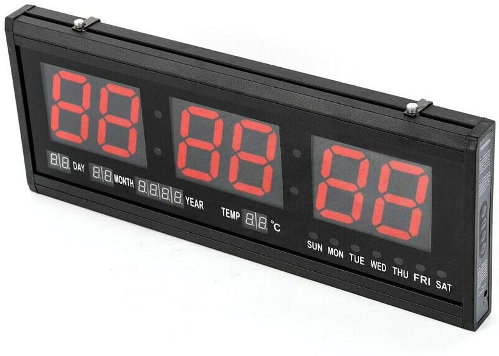  Baoblaze Desktop Digitaluhr, LED Uhr Klein mit Datum