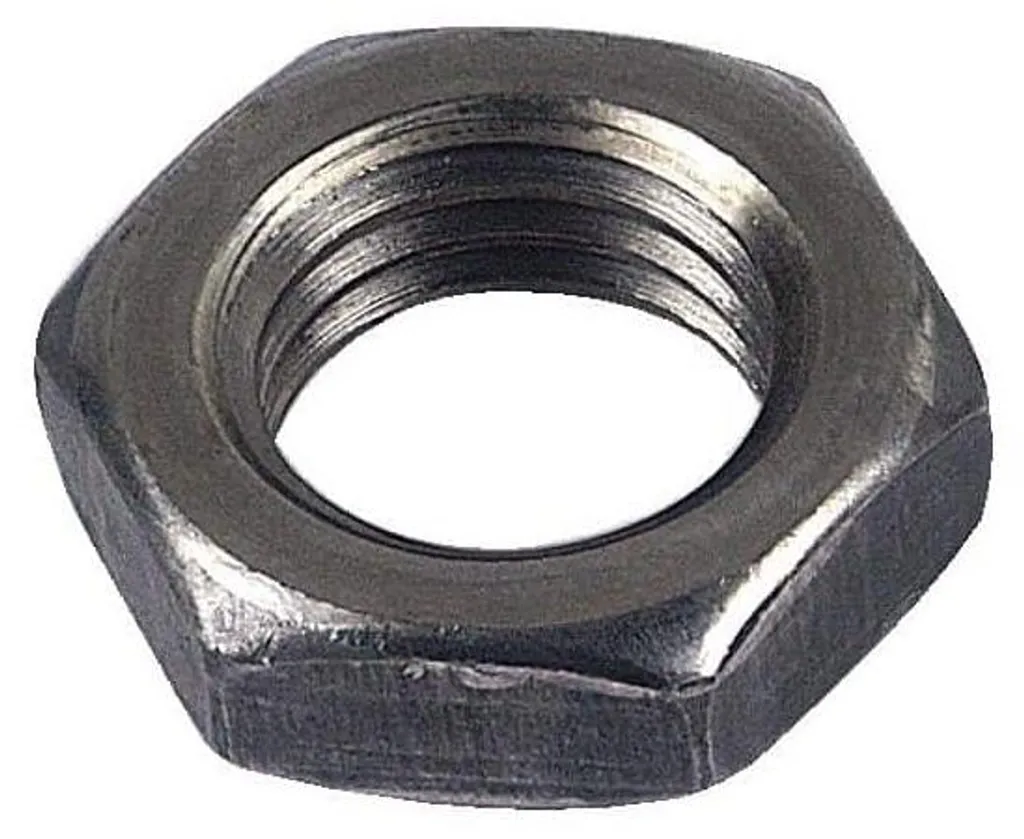 Écrou Hexagonal Bas M12 en Acier Brut pour Serrage Mécanique D-Work 250x