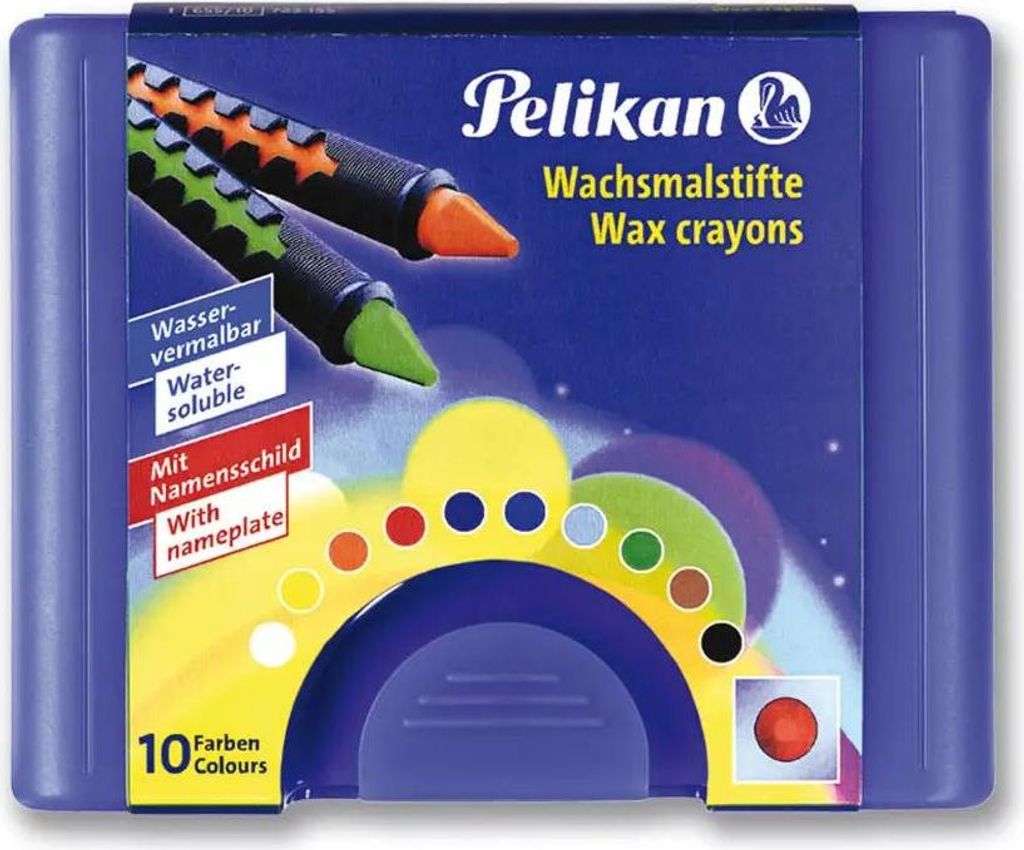 Pelikan 665/10 - ołówek kolorowy - wosk - różne kolory Zdjęcie produktu 