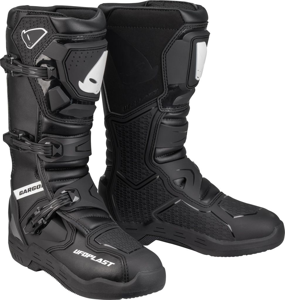 UFO Plast Stiefel Gargor Stiefel UFO Gargor Schwarz Weiß Gr. 46