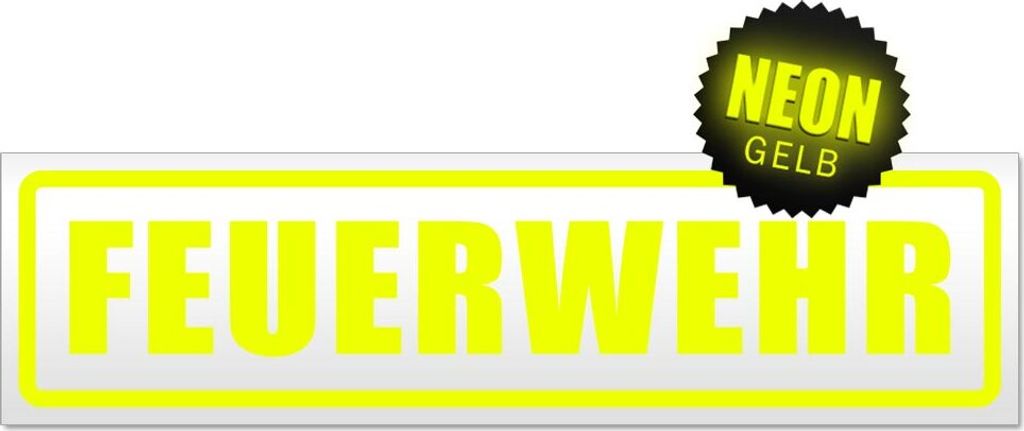 Feuerwehr 1 Magnetschild Schild magnetisch